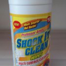 Professor Amos, Shock-It-Clean, Multi Purpose Cleaner Wipes 50 ct Lemongrass