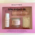 BeautyBio Spa Night In - Cleanse, Exfoliate & Hydrate at Home - Facial Set. New