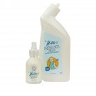 Nellie's Toilet Bowl Set, Cleaner 24 oz. and Toilet Spray 3.38 oz New & Sealed Nellie's Toilet Bowl Set, Cleaner 24 oz. and Toilet Spray 3.38 oz New & Sealed
