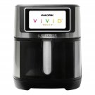 Kalorik Vivid Touch 7qt High-Res Touchscreen Air Fryer with Window Black Kalorik Vivid Touch 7qt High-Res Touchscreen Air Fryer with Window Black
