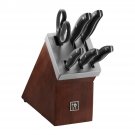 Henckels Definition 7-Piece Self-Sharpening Knife Block Set Brand New In Box Henckels Definition 7-Piece Self-Sharpening Knife Block Set Brand New In Box