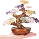 KALIFANO Gemstone Bonsai Tree of Life Sculpture - Choose Your Gemstone- KALIFANO Gemstone Bonsai Tree of Life Sculpture - Choose Your Gemstone-