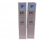 2 X IT Cosmetics CC+ Cream with SPF 50 - Exp. 02/23 - Choose your Shade 2 X IT Cosmetics CC+ Cream with SPF 50 - Exp. 02/23 - Choose your Shade