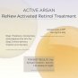 Active Argan Renew Activated Retinol Treatment 2 Step 0.5 oz. NEW OPENED BOX