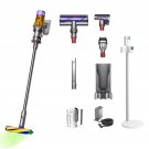 Dyson V12 Detect Slim Cordless Vacuum with Floor Docking Station Purple & Gold