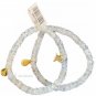Rarities 2-piece Gemstone Bead Charm Stretch Bracelet Set-Choose Color- NWT
