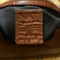 Naturalizer Croc Embossed Handbag / Structured bag Carmel Brown, New With Tags