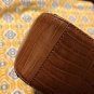 Naturalizer Croc Embossed Handbag / Structured bag Carmel Brown, New With Tags