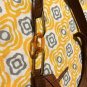 Naturalizer Croc Embossed Handbag / Structured bag Carmel Brown, New With Tags