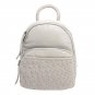Born Millport Woven Leather Backpack, Dove-Gray, NWT, MSRP $ 168.00
