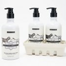 Beekman 1802 Hand & Body Wash and Lotion in Ceramic Caddy Set-Choose Scent-