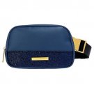 Joy Couture Sleek Silhouette Leather Sparkle Waist/Sling Bag-Choose Color- Joy Couture Sleek Silhouette Leather Sparkle Waist/Sling Bag-Choose Color-