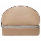 Colleen's Prestige Jewelry and Makeup Travel Case Beige
