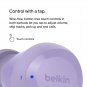 Belkin SoundForm Bolt True Wireless Earbuds w/ Fast USB-C Charging - Lavender