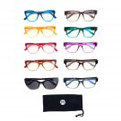 Joy 12PC Readers Style Collection Biggest Set Ever with Desktop Holder +2.00 New Joy 12PC Readers Style Collection Biggest Set Ever with Desktop Holder +2.00 New