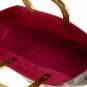 Sharif Legacy Serpantine Python Leather Mini Tote Bag- Blue Multicolor