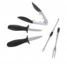 Emeril Lagasse 5-piece Seafood Tools Set-Dishwasher Safe - Choose your Color - Emeril Lagasse 5-piece Seafood Tools Set-Dishwasher Safe - Choose your Color -