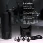 BlackWolf WUSH PRO Rechargeable Water-Powered Earwax Remover With Carrying Bag