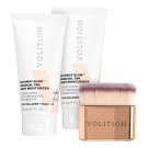 Volition Beauty 2pk Getaway Glow Gradual Tan Body Moisturizer w/Brush Volition Beauty 2pk Getaway Glow Gradual Tan Body Moisturizer w/Brush