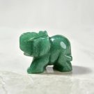 Kalifano Elephant 1.5" Natural Gemstone Carving-Choose Your Color- Kalifano Elephant 1.5" Natural Gemstone Carving-Choose Your Color-