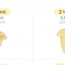 Tupperware 16-piece Heritage Round Mini Bowls W/ Lids Set-Yellow-NEW Tupperware 16-piece Heritage Round Mini Bowls W/ Lids Set-Yellow-NEW