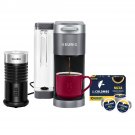 Keurig K-Supreme Single Serve Coffee Maker with Frother and 10 K-Cups - Gray