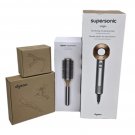 DYSON Supersonic Origin Hair Dryer Nickel/Copper +  Styling Accessories SEALED
