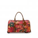 Patricia Nash AVOLA Trolley Weekender Wheeled Duffel Bag Spring Multicolor