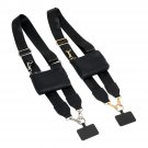 Rebecca Faith 2-Pack Clip & Call Phone Straps with Pouches Rebecca Faith 2-Pack Clip & Call Phone Straps with Pouches