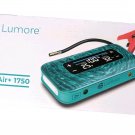 Lumore VoltAir+ 1750 Jump Starter, Air Compressor Power Bank & Cables-TEAL-NEW Lumore VoltAir+ 1750 Jump Starter, Air Compressor Power Bank & Cables-TEAL-NEW