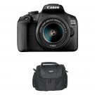 Canon EOS-2000DDSLR Camera (Kit with EF-S 18-55mm IS II Lens) + Ultimaxx Bag Canon EOS-2000DDSLR Camera (Kit with EF-S 18-55mm IS II Lens) + Ultimaxx Bag