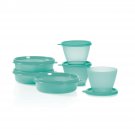 Tupperware 12-piece Wonder Full Little Wonders Mini Storage Set Mint Green Tupperware 12-piece Wonder Full Little Wonders Mini Storage Set Mint Green