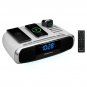 Studebaker Workstation CD, Clock, FM Radio, Bluetooth and Charging Station White