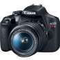 Canon EOS Rebel T7 DSLR Camera with EF-S 18-55 IS II Lens + 200ES Shoulder Bag