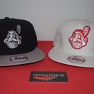MLB New Era Cleveland Indians Chief Wahoo 2 Pack of Hats Snapback Older Styles