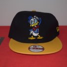 Disney X New Era Donald Duck Cartoon Snapback Hat 9Fifty RARE not Marvel Mickey