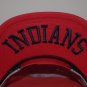 MLB New Era Cleveland Indians Wahoo Script Snapback RARE Older Style A Frame hat
