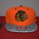 NHL New Era Chicago Blackhawks Snapback Hockey 3M Hat not hatclub topperz AHL