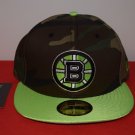 NHL New Era Boston Bruins Camo Fitted Hat 59Fifty SAMPLE ULTRA RARE Hockey Cap