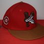 MILB New Era Kinston Indians Fitted Patch Baseball hat RARE Fitted Not Wahoo MLB