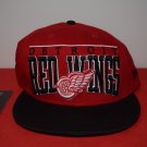 NHL New Era Detroit Red Wings Snapback Vintage Hockey Hat 9Fifty RARE Not Lions