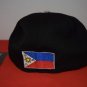 New Era Phillipines Fillipino Star Sun Flag Fitted Hat 59Fifty RARE Vintage
