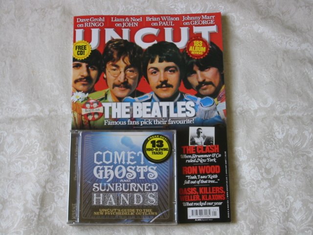 Uncut 116 THE BEATLES. Comets, Ghosts and Sunburned Hands CD
