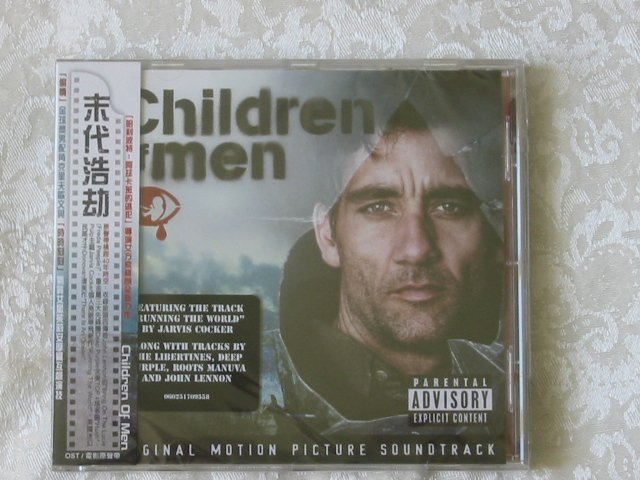 CHILDREN OF MEN – ORIGINAL SOUNDTRACK CD.