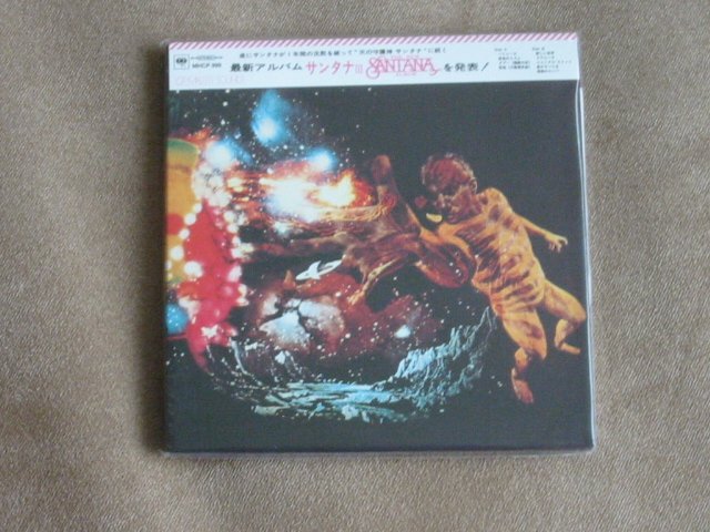 SANTANA 3 - JAPAN MINI LP - New and sealed CD