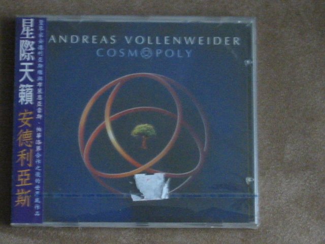 ANDREAS VOLLENWEIDER - COSMOPOLY - NEW CD