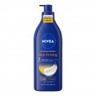 NIVEA Nourishing Hydration Skin Firming Body Lotion with Q10 and Vitamin C