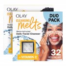 Olay Face Wash, Vitamin C Cleansing Melts, Daily Use Gentle Cleanser, For All Skin Types