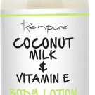 Renpure Originals Coconut Milk & Vitamin E Body Lotion, 24 Ounce