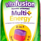 Vitafusion Multi + Energy* Gummy Vitamins, Contains B Vitamins to Provide Energy Metabolism Support Vitafusion Multi + Energy* Gummy Vitamins, Contains B Vitamins to Provide Energy Metabolism Support